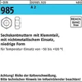 Produktbild: Sechskantmutter DIN 985 Klemmteil M8 A 2 500 Stück
