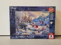 Produktbild: Schmidt Puzzle: Thomas Kinkade Disney 1000 Teile Beauty and Beast´s Winter komp.