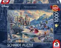 Produktbild: 1000 Teile Schmidt Spiele Puzzle Thomas Kinkade Schöne + Biest Winterabend 59671