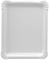 Produktbild: PAPSTAR Pappteller/Einwegteller eckig, weiß Pure (750 Stück), 16.5 x 20 cm, aus Frischfaserkarton, biologisch abbaubar, für Feste und Veranstaltungen wie Geburtstage oder Gartenpartys