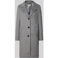 Produktbild: s.Oliver RED LABEL Regular Fit Mantel mit Woll-Anteil in Hellgrau Melange, Größe 40