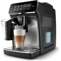 Produktbild: Philips Kaffeevollautomat 3200 Series, 5 Kaffeespezialitäten, LatteGo Milchsystem, Touchdisplay, Schwarz (EP3246/70) - Schwarz