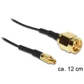 Produktbild: Delock Adapter, MMCX Stecker an SMA Stecker, 120 mm, [ # 88471
