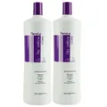 Produktbild: Fanola No Yellow 2 x 1000 ml Maske gegen Gelbstich Graues und Blondes Haar VEGAN