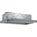 Produktbild: Bosch DFL064A52 Serie 4 Flachschirmhaube 60 cm Metallfettfilter EEK: A - Silber
