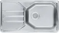 Produktbild: Franke Edelstahlspüle reversibel 101.0055.655