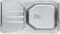 Produktbild: FRANKE Edelstahlspüle Edelstahl reversibel 101.0055.655