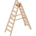 Produktbild: Layher Stehleiter 1020, aus Holz mit 2 x 8 Stufen