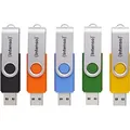 Produktbild: 5er Pack Intenso Basic Line Typ-A USB-Stick 32GB Swivel, bis zu 28 MB/s, USB 2.0