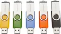 Produktbild: Intenso Basic Line 5X 32 GB USB-Sticks USB 2.0 mit Beschriftungsetiketten, bunt