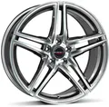 Produktbild: Borbet XRT graphite polished 8x18 ET40 - LK5/112 ML72.5 Alufelge grau
