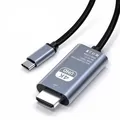 Produktbild: USB-C zu HDMI Kabel 4K UHD Typ C auf HDMI für Samsung Huawei Sony Xiaomi TV