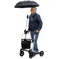 Produktbild: Regenschirm für Russka Rollator Vital schwarz