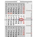 Produktbild: rido idé 7033330006 rido idé Wandkalender 3-Monatskalender Kombi Planer 3, 2026