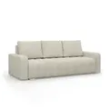 Produktbild: ABRIELLE - Sofa mit Schlaffunktion, Bettkastem, Komfort und Still, beige - Beige