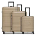 Produktbild: Redolz Essentials 11 4-Rollen Kofferset 3 tlg. mit Dehnfalte #RDZ-RD12446 (beige