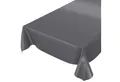 Produktbild: ANRO Tischdecke abwaschbare Tischdecke Uni Anthrazit Einfarbig Glanz Wachstuch Wachst, Glatt