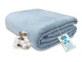 Produktbild: Kuscheldecke flauschig in 150x200 cm  weiche und langlebige Sofadecke in hell...