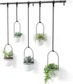 Produktbild: Umbra Triflora WHITE Hängeblumentopf Wandvase Blumentopf Blumenampel Hängeampel
