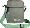 Produktbild: Bench. Schultertasche Bench stylische Cross Body Polyester mint (Schultertasche), Unisex Polyester Schultertasche, Umhängetasche, grün, mint ca. 17cm