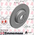 Produktbild: ZIMMERMANN Bremsscheibe 150.2916.20 für BMW