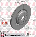 Produktbild: ZIMMERMANN 150.2916.20 Bremsscheibe für BMW