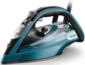 Produktbild: Tefal Dampfbügeleisen Ultimate Pure, Autoclean-Bügelsohlen-Technologie, kurze Aufheizzeit, 3200 W, Tropfstopp, Auto-Abschaltung, vertikales Dampfglätten, FV9851