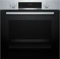 Produktbild: Bosch HQA514ES3 Serie 4 Backofen 71 l 3400 W Schwarz, Edelstahl
