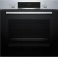 Produktbild: Bosch Einbau-Backofen 3400W 71L Grau - HQA514ES3