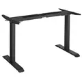 Produktbild: Boxxx Schreibtischbeine, Schwarz, Metall, 107.5-175x69-115x60 cm, Arbeitszimmer, Schreibtische, Bürotische