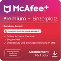 Produktbild: McAfee+ Premium - Individual - Abonnement-Lizenz (1 Jahr) - Download - Win, Mac, Android, iOS - Deutsch - R