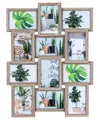 Produktbild: Levandeo® Bilderrahmen Collage, levandeo Bilderrahmen Collage 45x58cm 12 Fotos 10x15 Eiche gekälkt