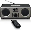 Produktbild: Lenco DIR-141 Internetradio - DAB+ - Bluetooth - W-LAN -2 x 5 Watt RMS - schwarz