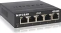 Produktbild: NETGEAR GS305 LAN Switch 5 Port Netzwerk Switch (Plug-and-Play Gigabit Switch LAN Splitter, LAN Verteiler, Ethernet Hub lüfterlos, robustes Metallgehäuse), Schwarz