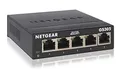 Produktbild: NETGEAR GS305 LAN Switch 5 Port Netzwerk Switch (Plug-and-Play Gigabit Switch LAN Splitter, LAN Verteiler, Ethernet Hub lüfterlos, robustes Metallgehäuse), Schwarz