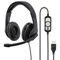 Produktbild: Hama USB-Headset HS-USB300 schwarz