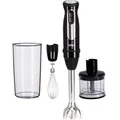 Produktbild: Braun Stabmixer MultiQuick 5 Pro, MQ 55236 M, 1000 W, 25 Geschwindigkeitsstufen, Edelstahl, Set