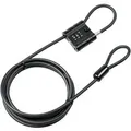 Produktbild: Burg Wächter Kabelschloss 725 Snap and Lock Schwarz 300 cm