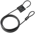 Produktbild: Burg Wächter Snap+Lock 725 300 Kabelschloss Schwarz Zahlenschloss