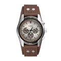 Produktbild: Fossil Coachman Uhr für Herren, Quarz-Chronographenwerk mit Lederarmband