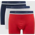 Produktbild: Schiesser Trunks mit Stretch-Anteil im 3er-Pack in Rot, Größe XL