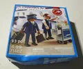 Produktbild: Playmobil Set 71462 Flugbegleiter Set / Pilotin und Crew - NEU OVP (beschädigt)