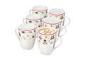 Produktbild: SÄNGER Becher Kaffeebecher Bilgola, Porzellan, Christmas Design, 6x Kaffeebecher, Erweiterbar, PREMIUM COLLECTION