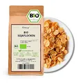 Produktbild: (9,90 EUR/kg) Bio Sojaflocken 1kg, geschält & getoastet, für Müsli & Co.