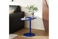 Produktbild: en.casa Beistelltisch, »Nastätten« Balkontisch aus Metall 50 x 50 x 38 cm Dunkelblau
