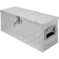 Produktbild: Alu Werkzeugkasten 73 X 24 X 32 Cm - Abschließbar - Werkzeugkoffer Werkzeugkiste Werkzeugbox Alukiste Kiste Alubox Transportbox Transportkiste Deichselbox Truckbox Box - Ecd Germany