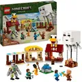 Produktbild: LEGO Minecraft Angriff des Ghast-Ballons - Gamerspielzeug für Kinder - Bauset zum Videospiel mit Haus, Huhn und Golem - Fanartikel zum Film für J... - Bronze