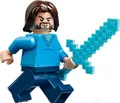 Produktbild: LEGO Minecraft Minifigur - min208 - Steve - aus 21273