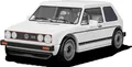Produktbild: Cobi COBI VOLKSWAGEN GOLF GTI(1976-1983) Scale 1:35