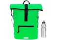 Produktbild: ELEPHANT Freizeitrucksack Time Bag aus Plane, Rucksack Laptoprucksack Daypack wasserabweisend + Trinkflasche